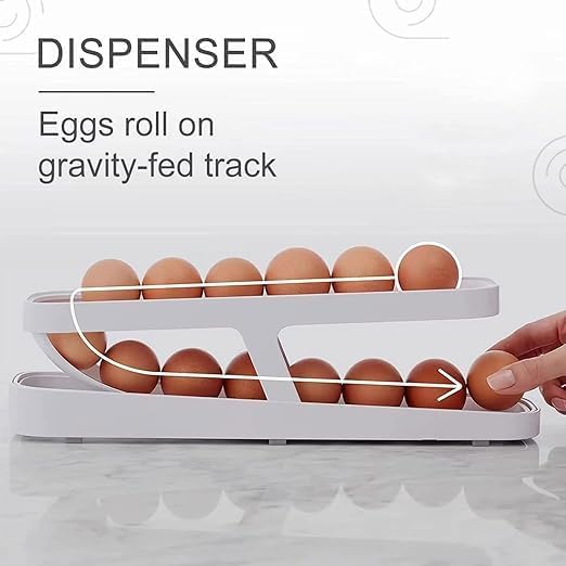 Automatic Rolling Egg Dispenser - Pack of 2