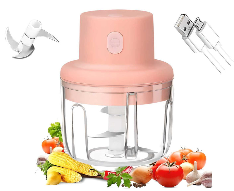 USB Rechargeable Mini Chopper Slicer