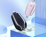 Emergency Keychain Power Bank (1500mAh)