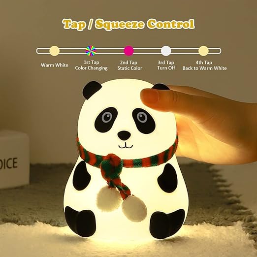 Cute Panda Light Lamp For Kids