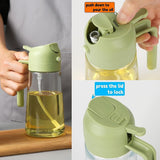 Dual-Function Kitchen Essentials Combo: 500ml Portable Oil Sprayer & Fresh Juice Blender