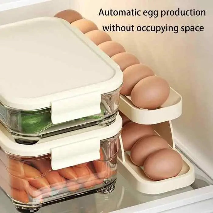 Automatic Rolling Egg Dispenser - Pack of 2