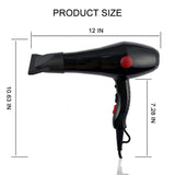 Hot and Cold Hair Dryer with Adjustable Temperature Settings