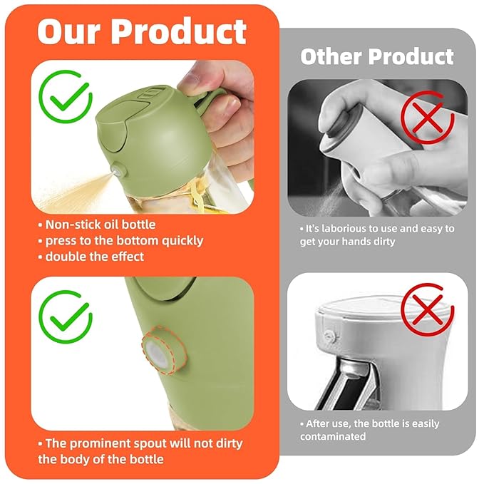 500ml Portable Sprayer Oil Dispenser