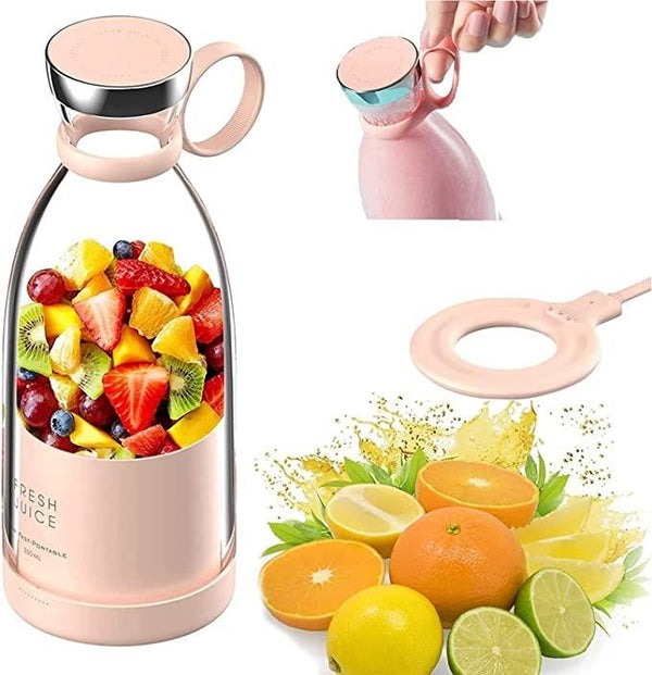 Dual-Function Kitchen Essentials Combo: 500ml Portable Oil Sprayer & Fresh Juice Blender