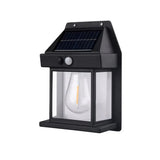 Solar Wall Lights Outdoor Motion Sensor LED Sconce (Pack of 1)